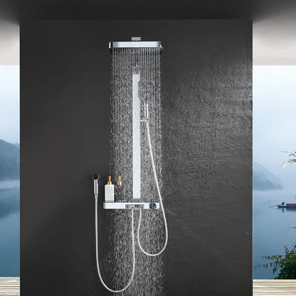 Chrome Piano Digital Bathroom Shower Cold Digital Bathroom