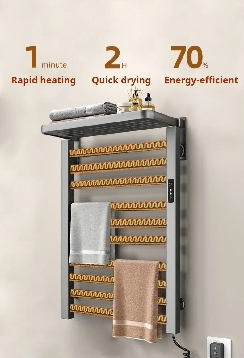 Aluminum Alloy Towel Rack Intelligent Electric Towel Racks