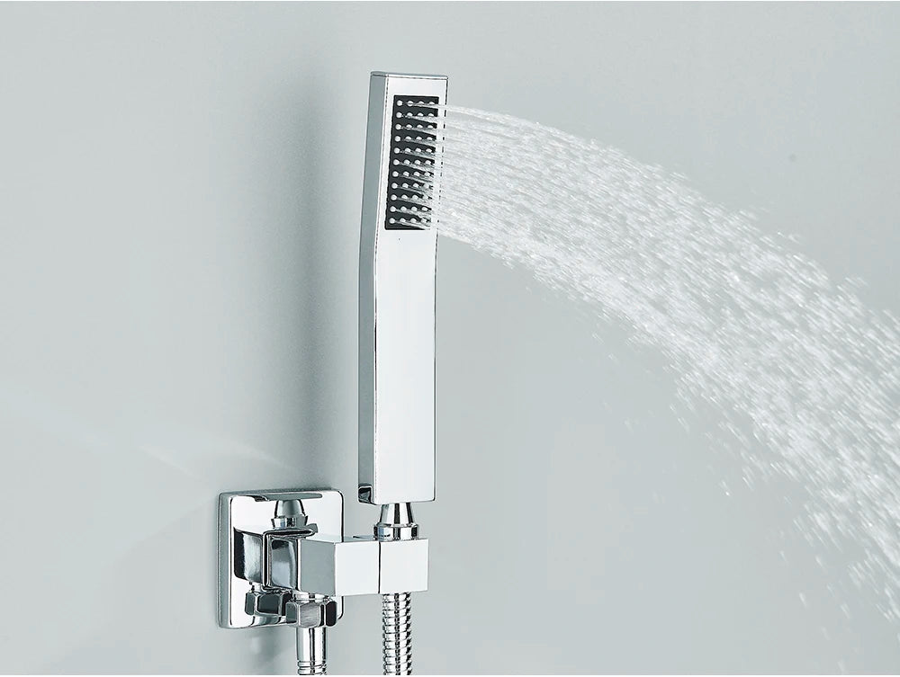 Poiqihy Golden Handshower Head 150cm Stainless Steel Shower