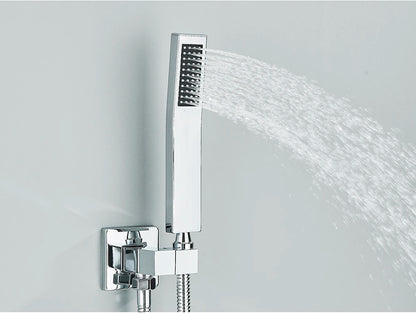 Poiqihy Golden Handshower Head 150cm Stainless Steel Shower