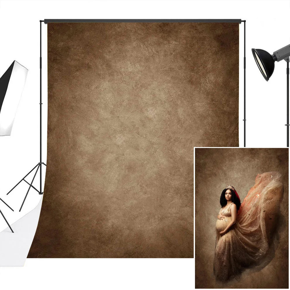 Mocsicka Brown Gradient Abstract Texture Backdrop Photography