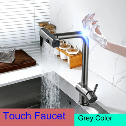 Fly Rain Touch Faucets 304 Stainless Steel Cold