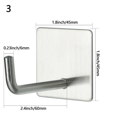 Robe Hook Wall Towel Hook Stainless Steel Coat