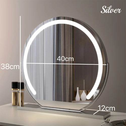 Vanity Makeup Mirror Lights Detachable 15x Magnification Color