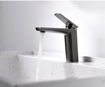 Vgx Brushed Gold Bathroom Faucets Square Basin Mixer