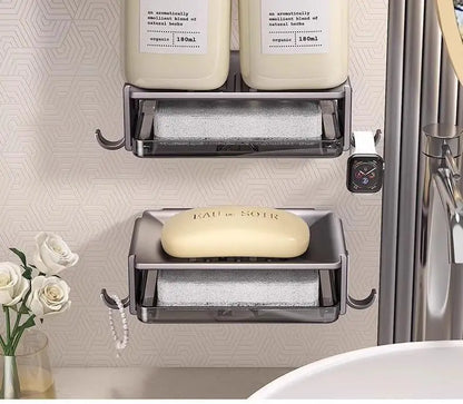 Ym Bathroom Punching Wall Mounted Space Aluminum Toilet