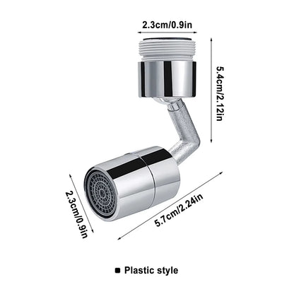 720 Universal Rotating Faucet Aerator Splash Proof Water