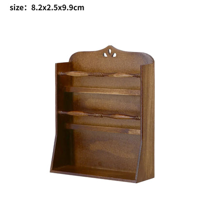 1/6 Dollhouse Miniature Furniture Wooden Shelf Cabinet Sink