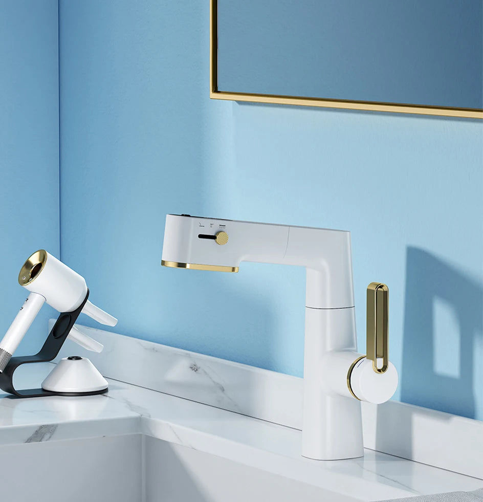 Vgx Bathroom Faucets Pull Out Basin Mixer Sink