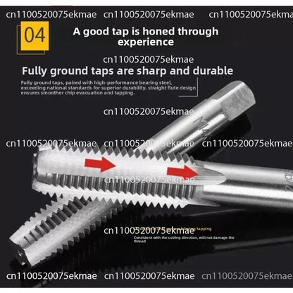 Tap Plate Tooth Steel 60 110 Pieces Metric