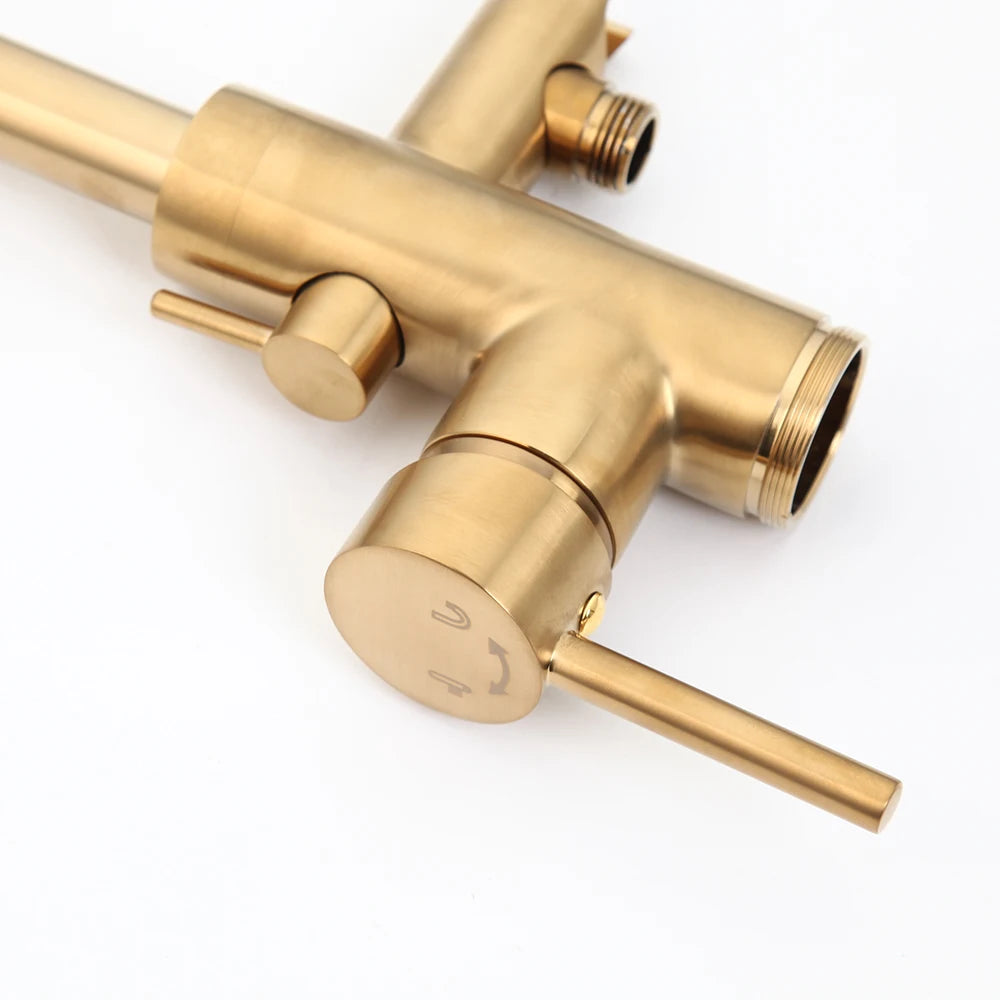 Zappo Standing Tub Shower Faucet Floor Mount Shower