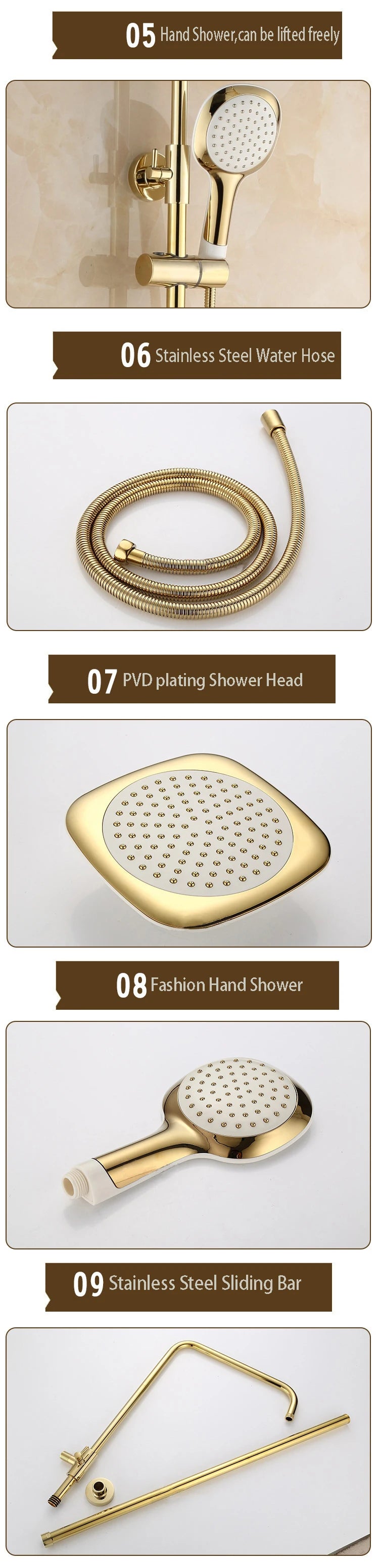 Bathroom Shower Faucet Bathtub Faucet Mixer Tap Hand