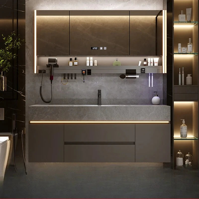 Rock Plate Integrated Basin Bathroom Washbasin Washbasin Bathroom