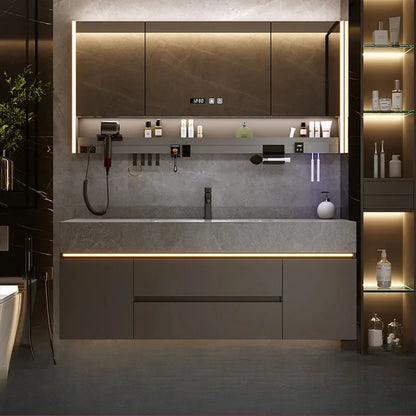 Rock Plate Integrated Basin Bathroom Washbasin Washbasin Bathroom