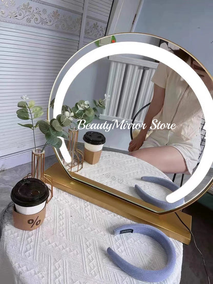 Vanity Makeup Mirror Lights Detachable 15x Magnification Color