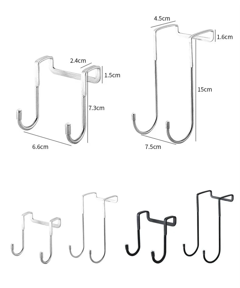 304 Stainless Steel Hook Punching Double S-Shape Hook