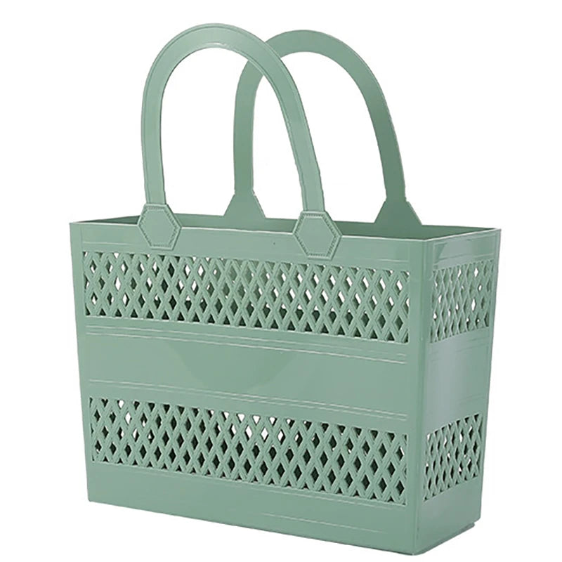 Shower Caddy Basket Handles Large Capacity Drainage Box