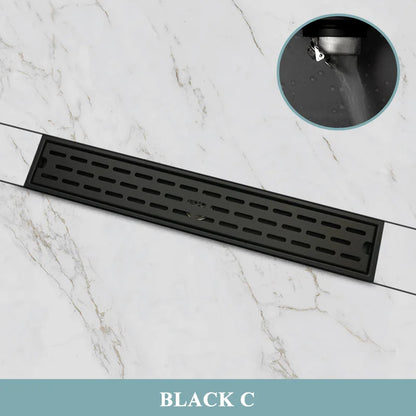 304 Stainless Steel Bathroom Drain Brushed Rose Gold