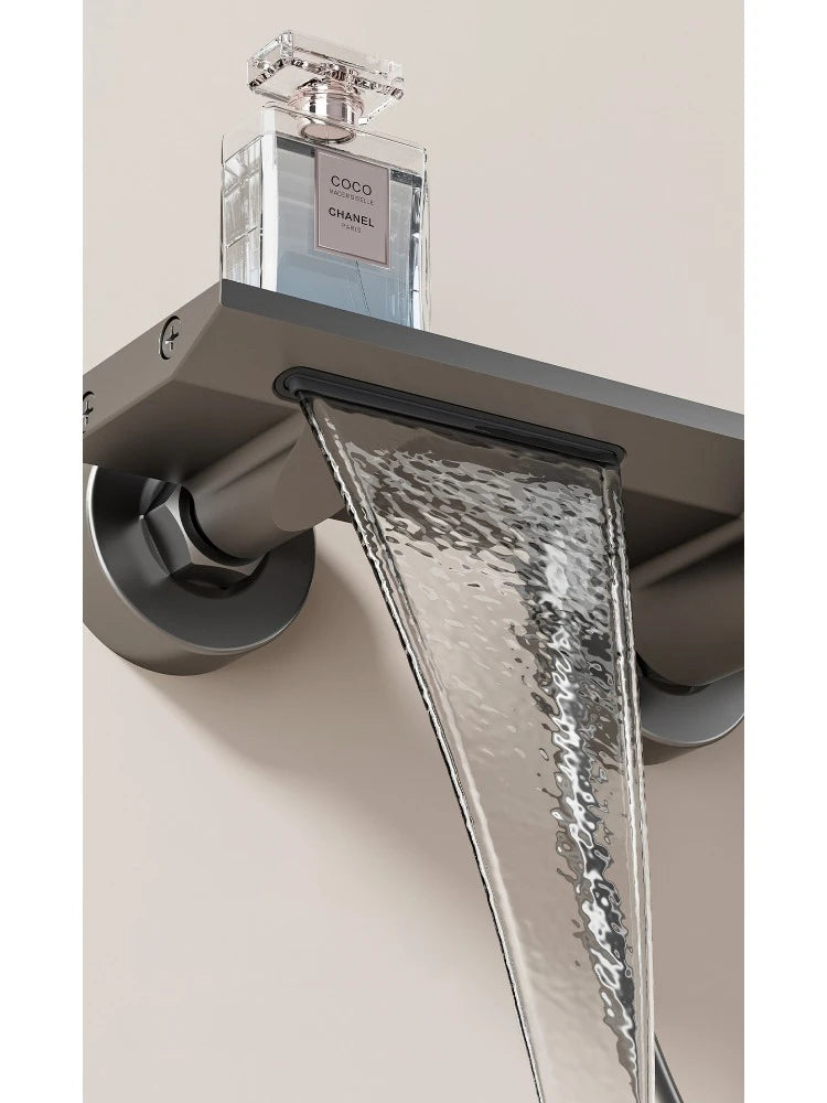 Two Ways Water Outlet Knobbed Bathroom Shower System