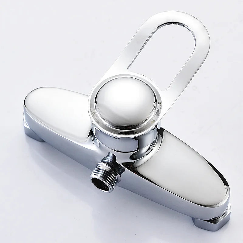 Brass Shower Faucet Mixer Valve Shower Head Hidden
