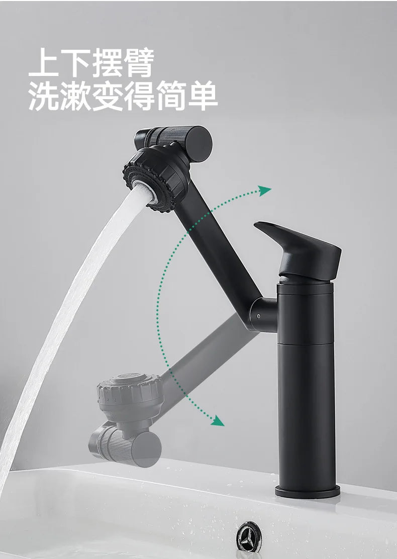 1080 Swivel Bathroom Sink Faucet Basin Faucet Mixer