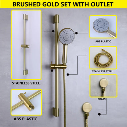 Sliding Hand Shower Functions Hand Shower Sliding Bar