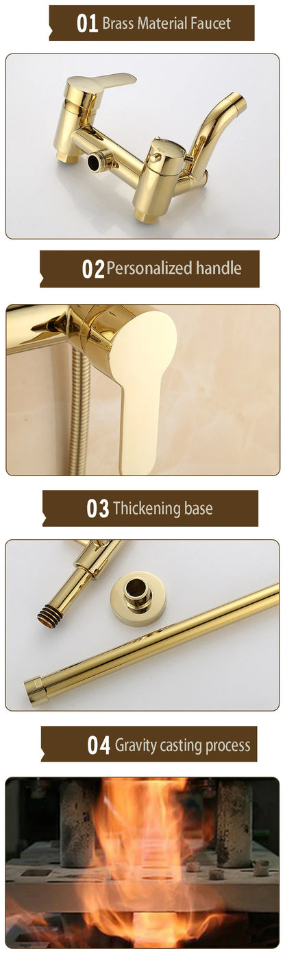 Bathroom Shower Faucet Bathtub Faucet Mixer Tap Hand