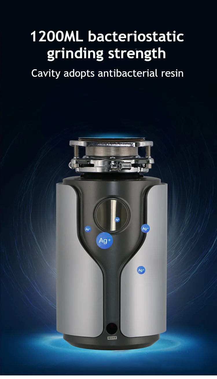 Super Quiet Sink Garbage Disposal Food Waste Disposer