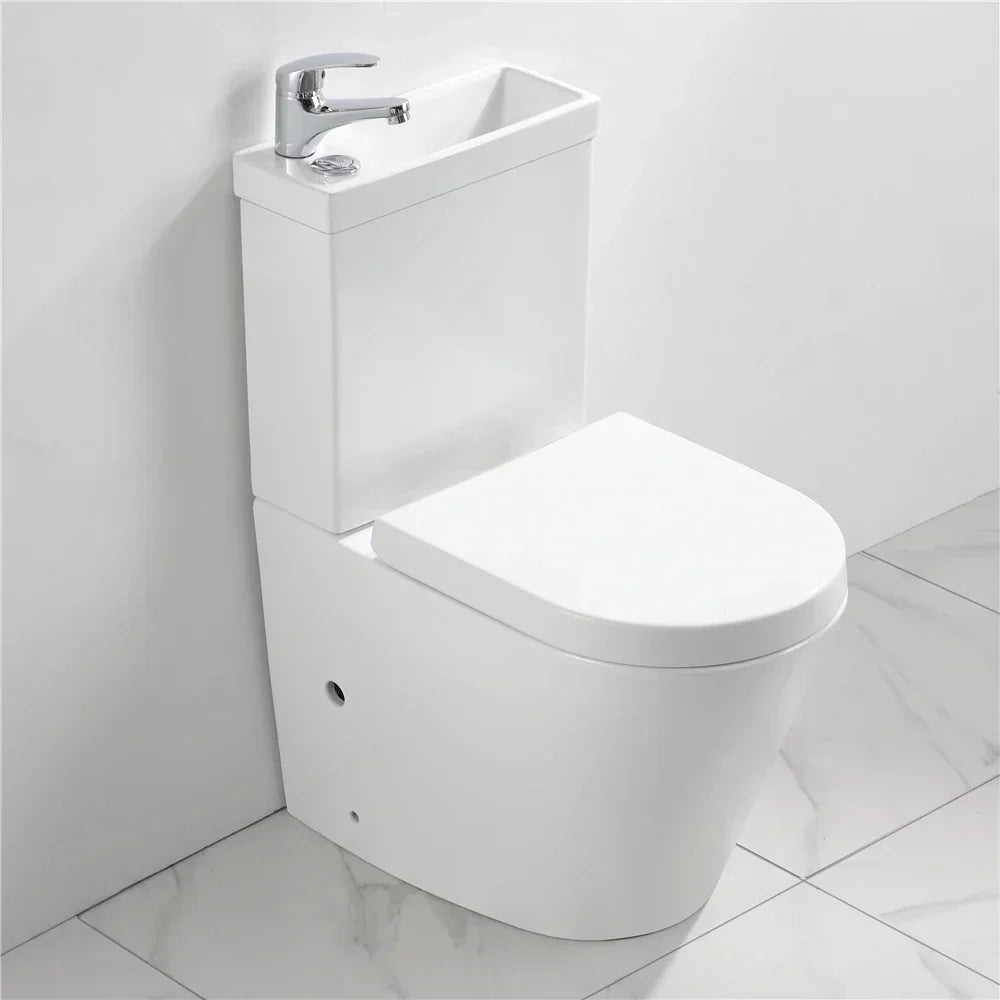 China 2in1 Sink Combined Washbasin Bathroom Toilet Space