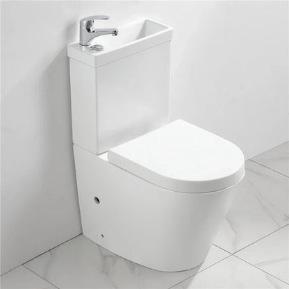China 2in1 Sink Combined Washbasin Bathroom Toilet Space