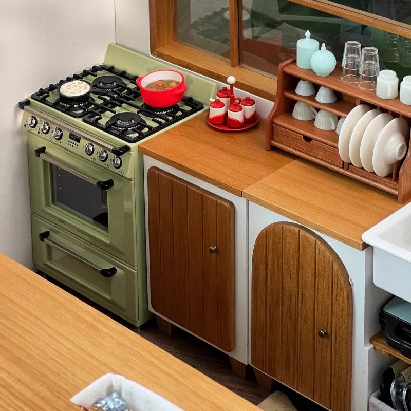 Solid Wood Metal Corner Sink Cabinet Door Cabinet