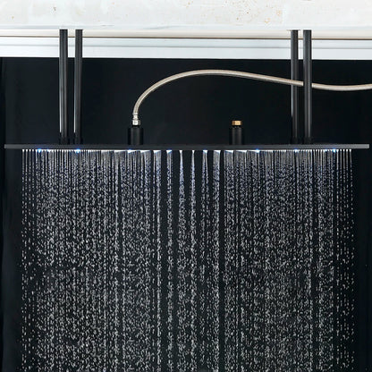 Luxury 80cm Rain Shower Head Chrome Big Top