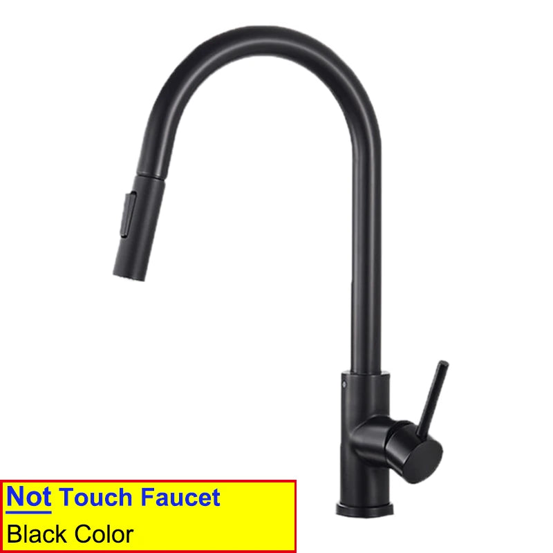 Smart Touch On Sink Faucet 304 Stainless Steel