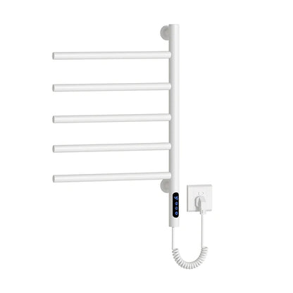 Heated Electric Towel Rack Smart Touch Temperature Time