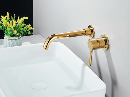 Matte Black Basin Faucet Brass White Bathroom Sink
