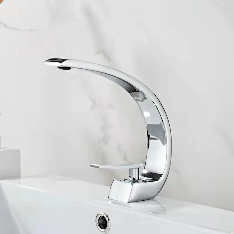 Bathroom Basin Faucet Deck Mount Washing Sink Cold