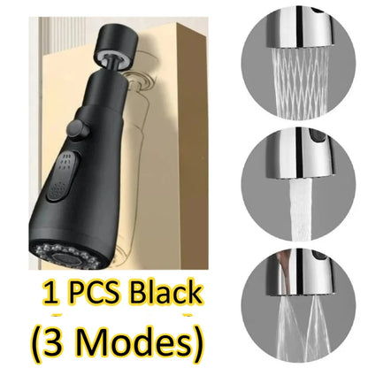 Multi-Functional Sink Faucet Spray Nozzle Head Tap In