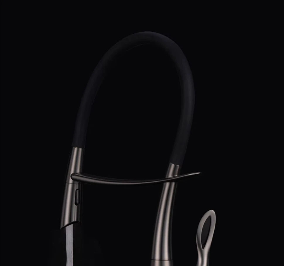 Pull Out Sensor Faucet Handle Digital Display Pull