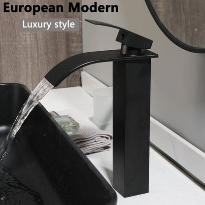 Kemaidi Bathroom Sink Faucet Combo Vessel Sink Countertop