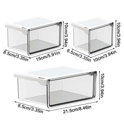 Transparent Bathroom Cotton Stick Makeup Cotton Bathroom Pull-Out