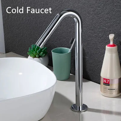 Tuqiu Smart Touch Bathrooomfaucet Gold Automatic Sensor Basin