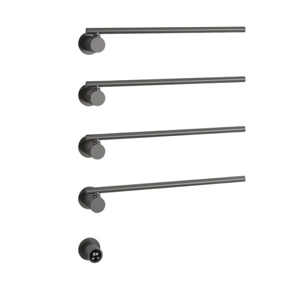 Smart Heated Towel Rack Bathroom Towel Warmer Timer