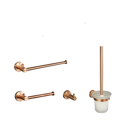 High Quality Brushed Rose Gold Bathroom Pendant Towel