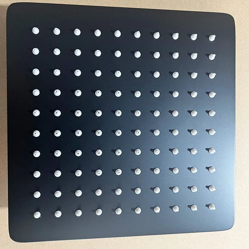 Square Rain Shower Head 304 Stainless Steel Ceiling