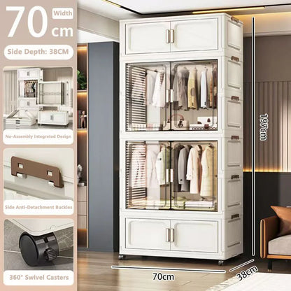 Multi-Functional Folding Storage Cabinet Office Bathroom