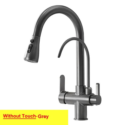 Touch On Filtered Faucet Three Ways Cold Drinking