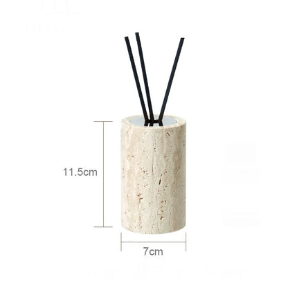 Beige Travertine Bathroom Natural Marble Soap Dispenser Soap