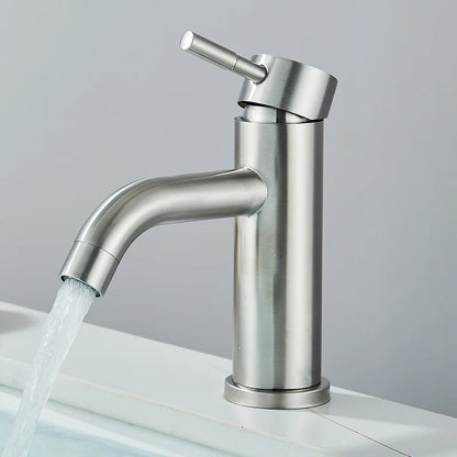 Matte Black Bathroom Basin Faucet Lever Sink Faucets