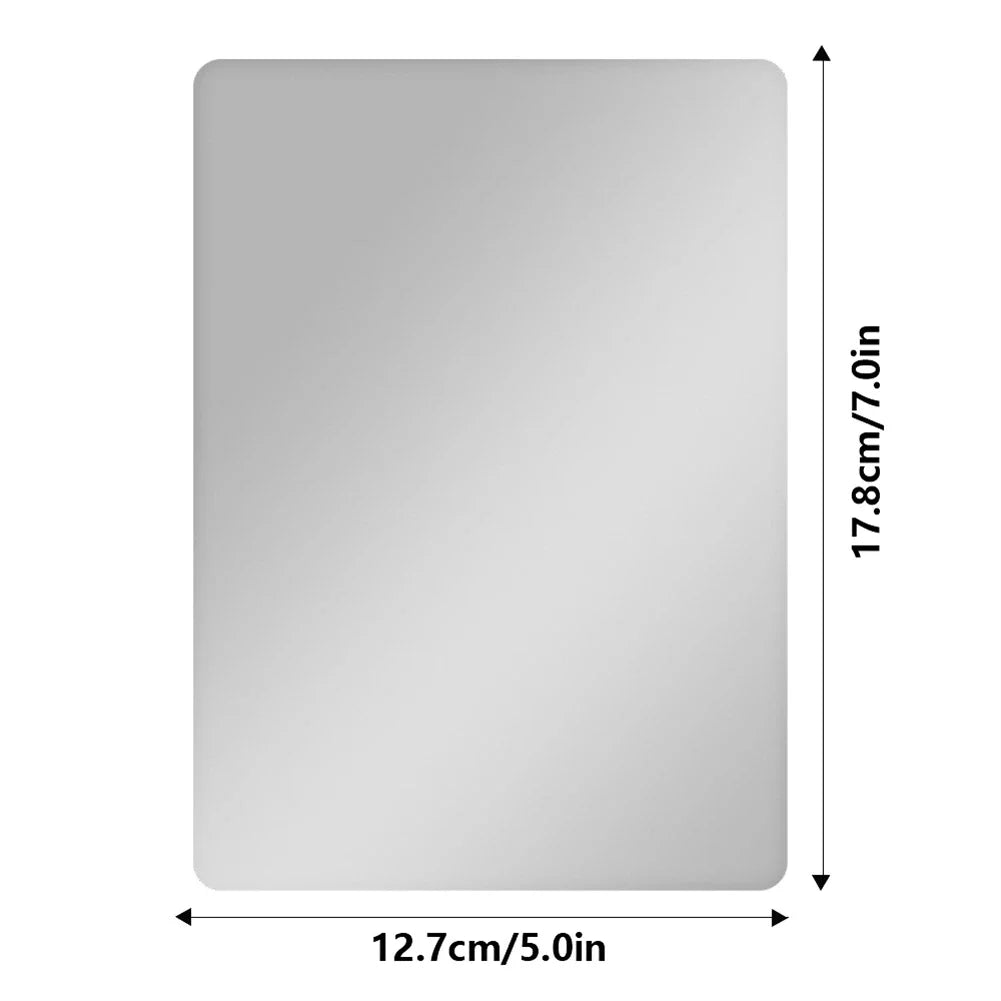 5x7in Rectangle Magnetic Locker Mirror Magnetic Mirror School