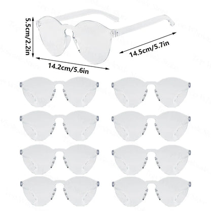12-100pcs Wedding Bridal Heart Shaped Sunglasses Party Favors